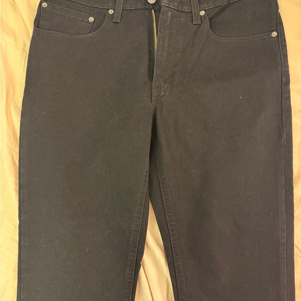 Levi's Men's Black Straight Jeans